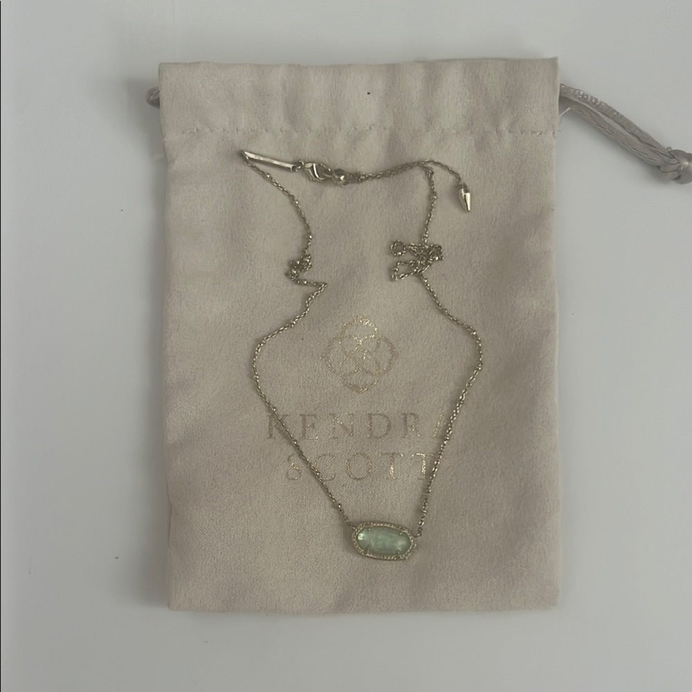 SOLD: Limited Edition Color Bar Kendra Scott Elisa Pendant Necklace + Bag